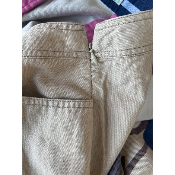 Boden Pencil Skirt Women's Size 8L Floral Print Cotton Knee Length - Picture 5 of 11